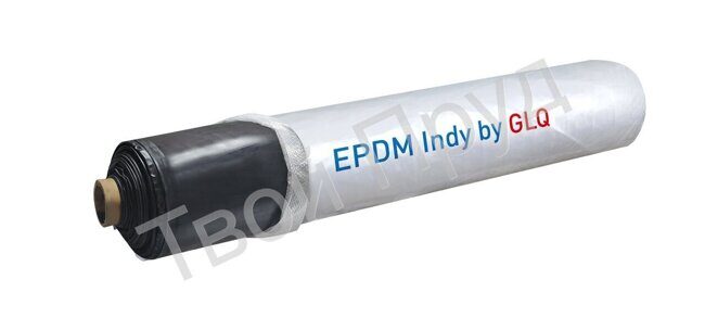 EPDM INDY от GLQ, 1,0 мм, плотность 1,15 кг/м² (186 м2), толщина 1мм.